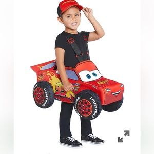 Toddler Lightning McQueen costume